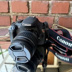 Canon EOS Rebel T5 DSLR Bundle + 18-55mm Lens + 50mm Lens (Great Condition)