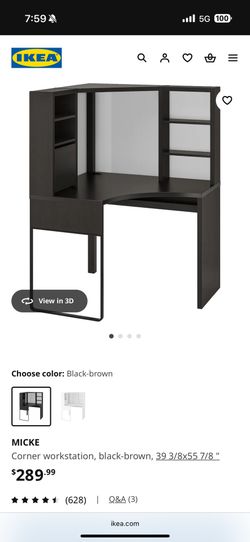 Micke Corner Workstation