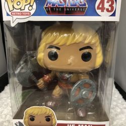 Funko Pop! Vinyl Jumbo 10 in: Masters of the Universe - He-Man (10 inch) #43