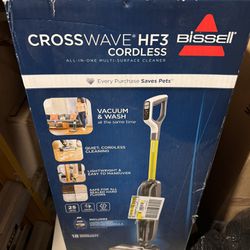 New Unopened Bissell HF3 Crosswave Cordless