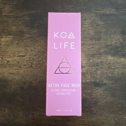 KOA Life Detox Face Mask (50 ml/ 1.70 fl oz) - BRAND NEW