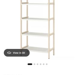 IKEA 5 tier open shelf