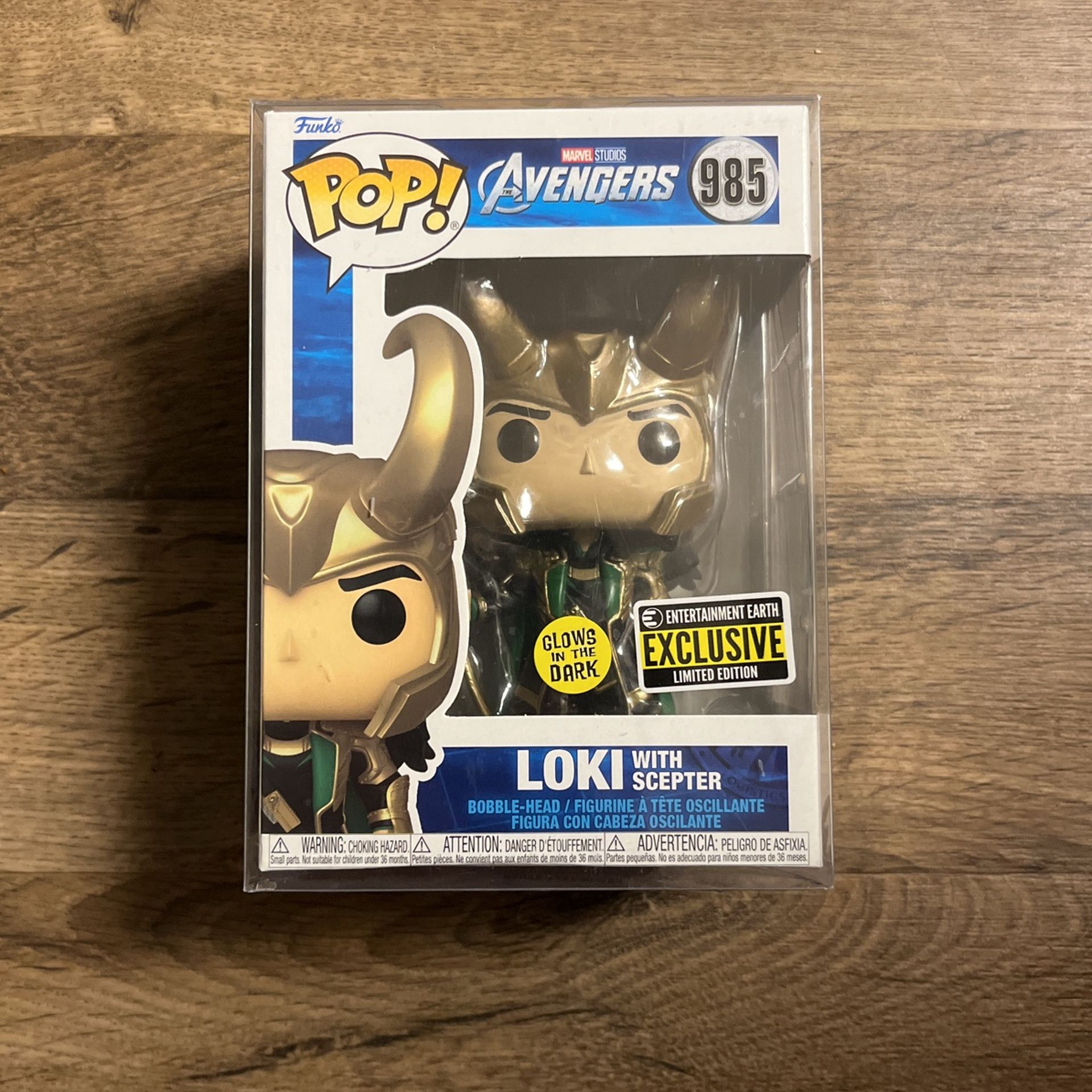 Loki With Scepter ( Funko Pop ) 985