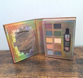 Sanguis Draconis Eyeshadow Book Pallet & Highlighter Set Makeup Magic Dragon (Available In Wholesale)