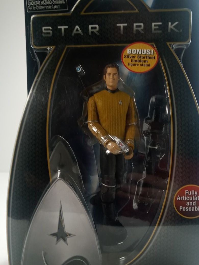 New Star Trek Warp Collection Captain Kirk 6'' Action Figure Sealed Collectible