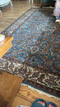 Area Rug 6x9 Blue