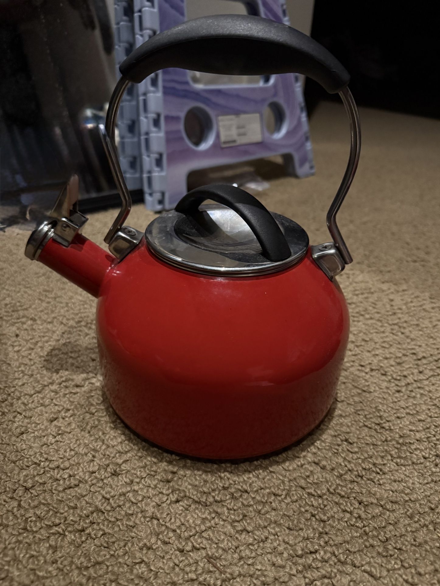 Red Stovetop Kettle