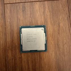 Intel core I7 9700k 3.60ghz CPU
