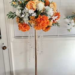 Crystal Flower Stand 
