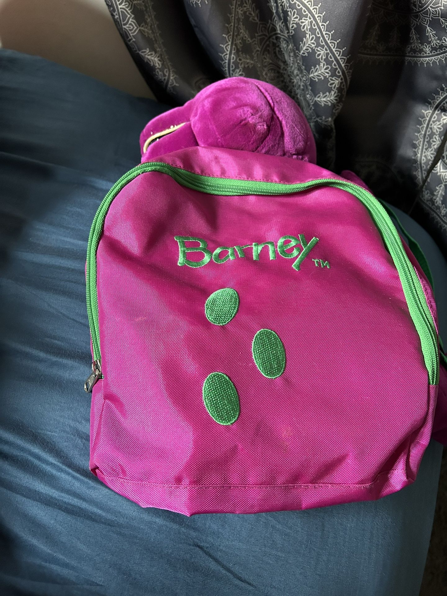 Vintage Barney Backpack 