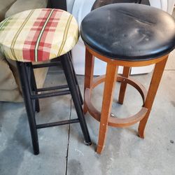 30 Inch Tall Stools 20.00 Total For Both 