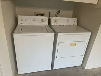 Kenmore Series 70 Electric Washer and Dryer