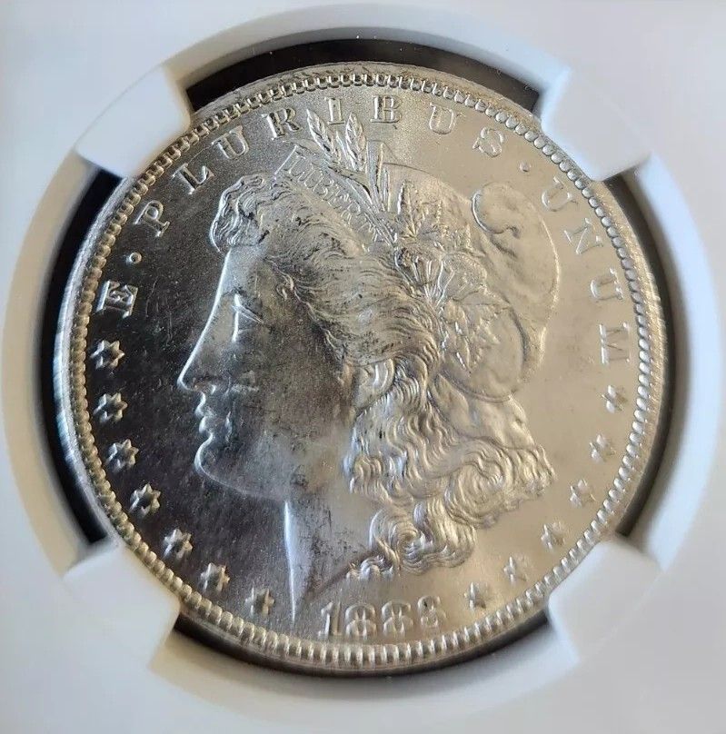 1881 to 1885 CC Carson City Morgan silver dollar