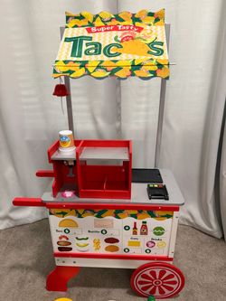 Melissa and Doug taco and donut stand