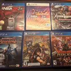 PS4 & 5 Games