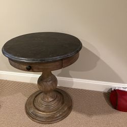 Marble Top Side Table