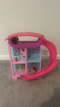 Barbie Chelsea Playhouse Dollhouse 3 Level Transforming Spaces