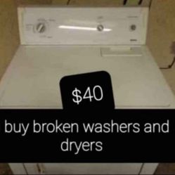 Washer And Dryer 