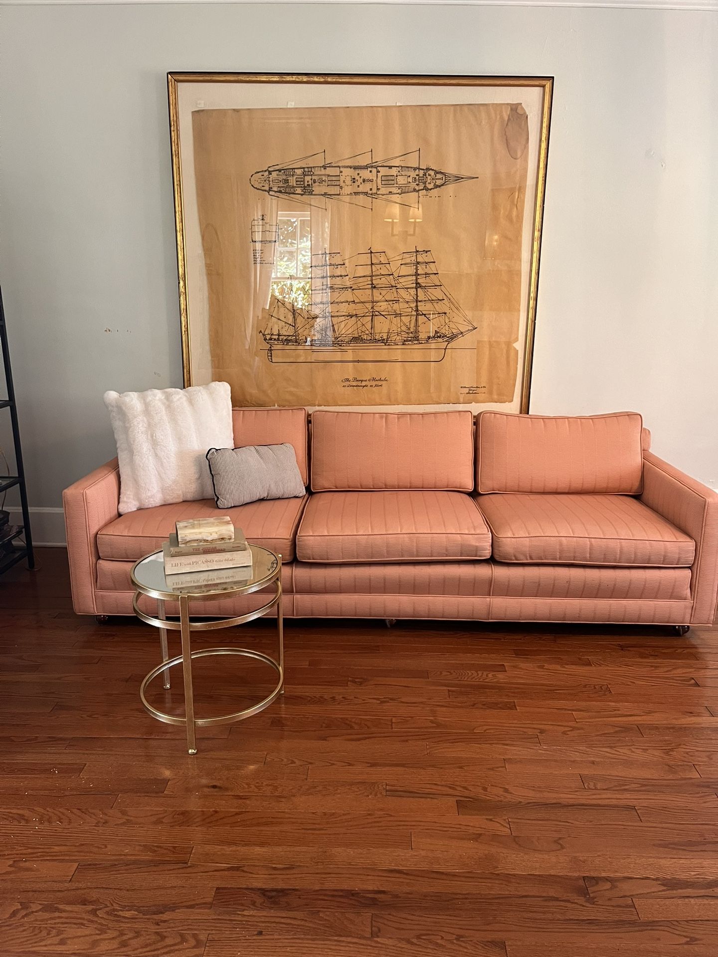 Lean Mid Century Modern Sofa
