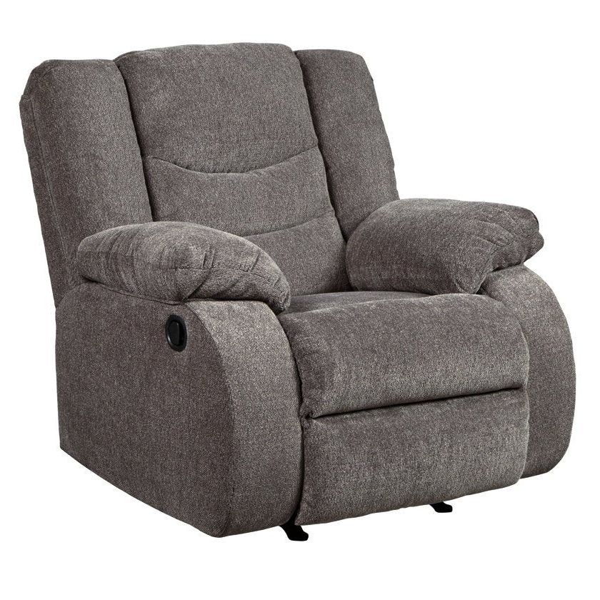 New Special Ashley Tulen Gray Color Recliner Chair Special 