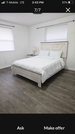 Queen size bedset new