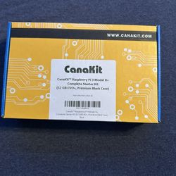 CanaKit™ Raspberry Pi 3 Model B+ Complete Starter Kit (32 GB EVO+, Premium Black Case)