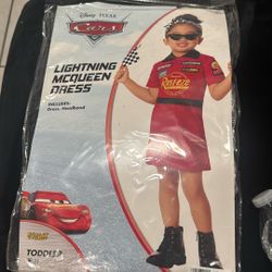 Lightning McQueen Dress 2T