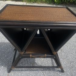 Bernhardt Bamboo Wine Bar / End Table