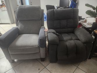 Two sofas