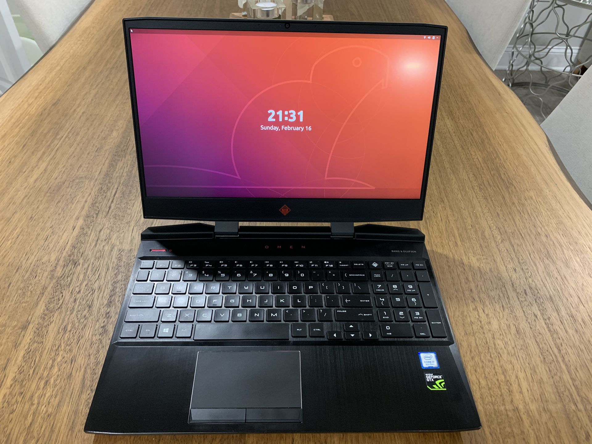 15’ HP OMEN Gaming Laptop I7