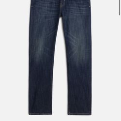 7 for all mankind jeans for men, straight 34”, new