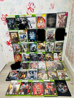 Microsoft Xbox 360 Games, These are collectible games send me offer