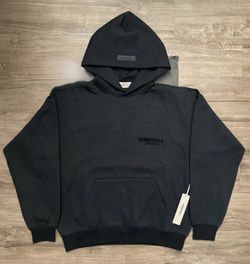 black essentials hoodie 