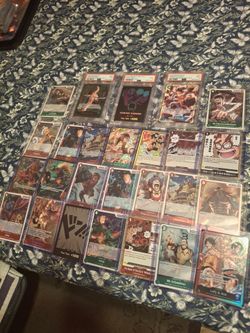 One Piece card Lot, no trades or lowball offers!