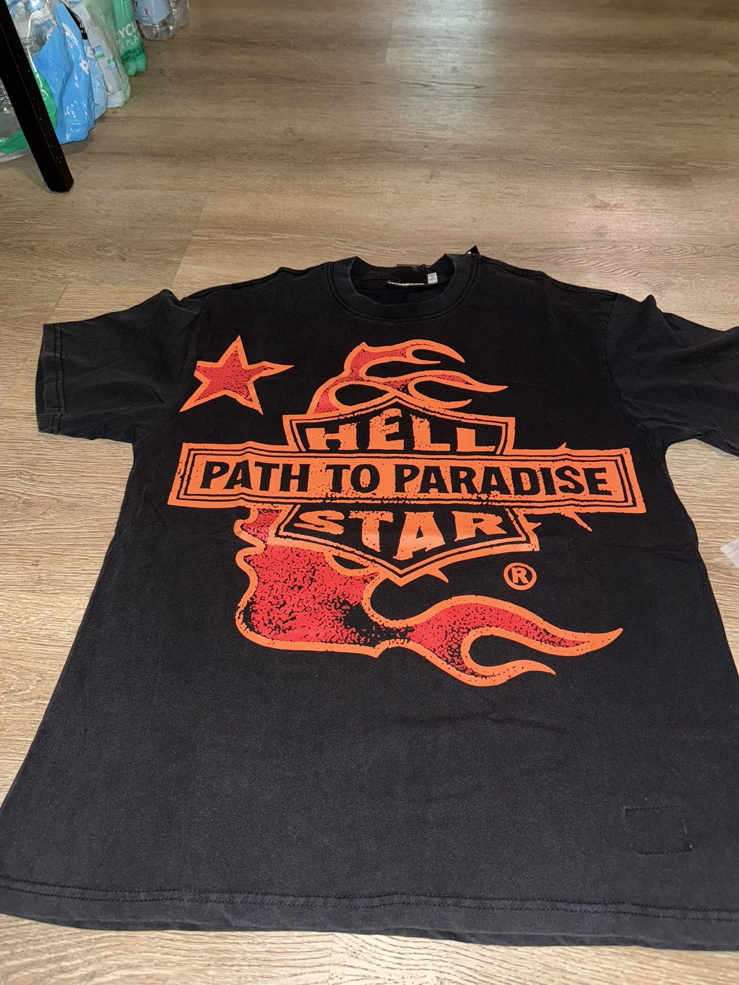 Hellstar Black Tee Hellstar Tour Size M