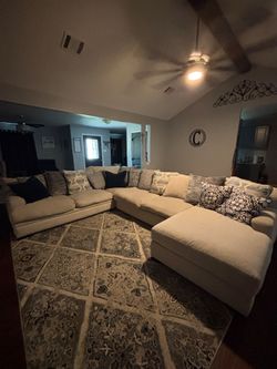 Sectional Couch Large Cindy Crawford