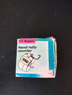 4Digit Number Counter Useful Counting Manual Hand Tally Mechanical Click Clicker