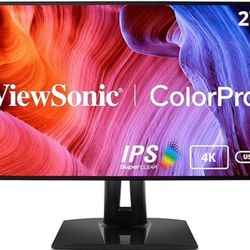 (2) Dual Dell 27” 4K UHD Monitors with Stand (Optional Desk Arms)