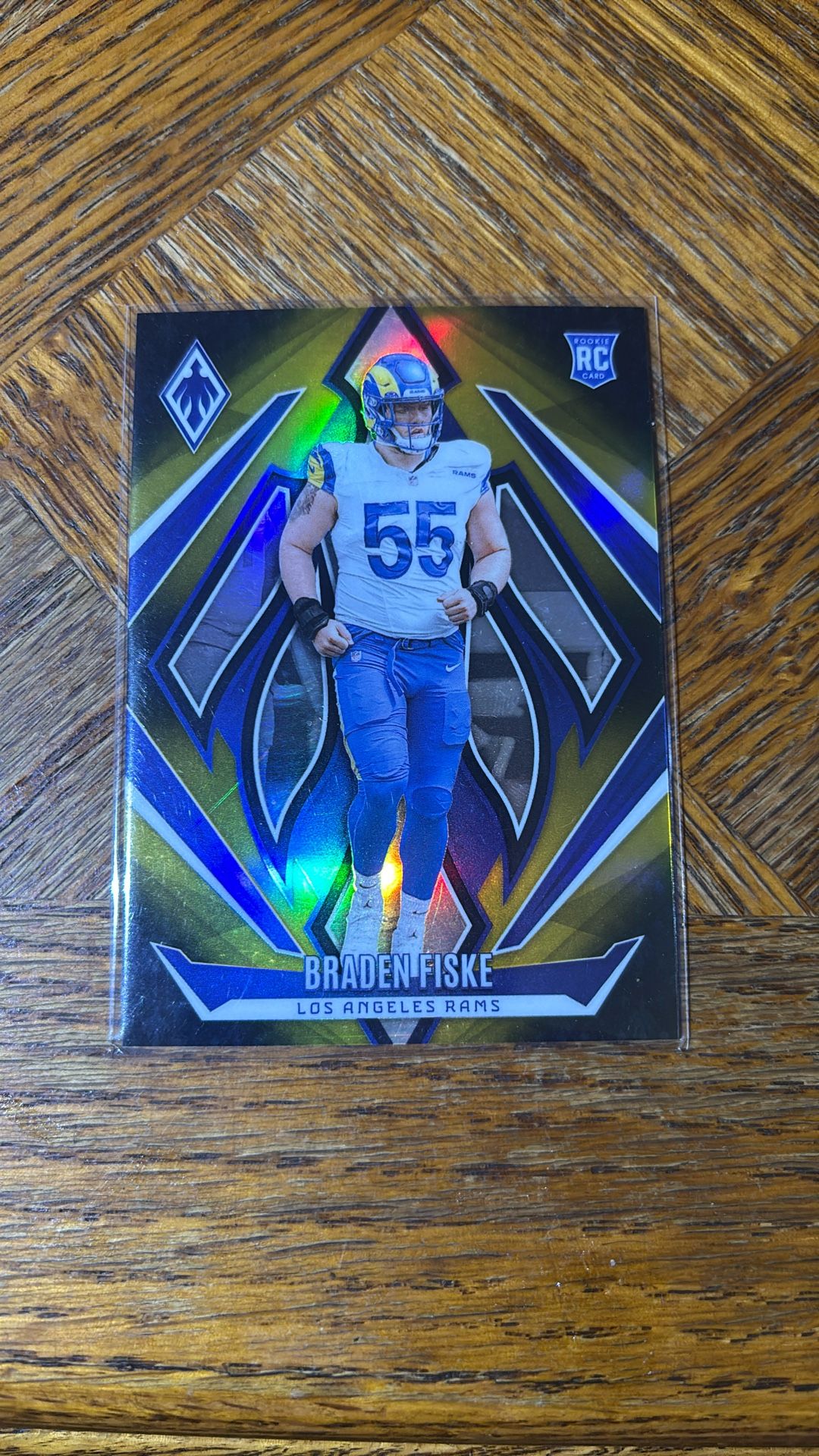 Brandon Fisk, Blue And Yellow Color Match Rookie Phoenix 13-125
