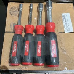 Milwaukee 4pc Hex Set Driver 