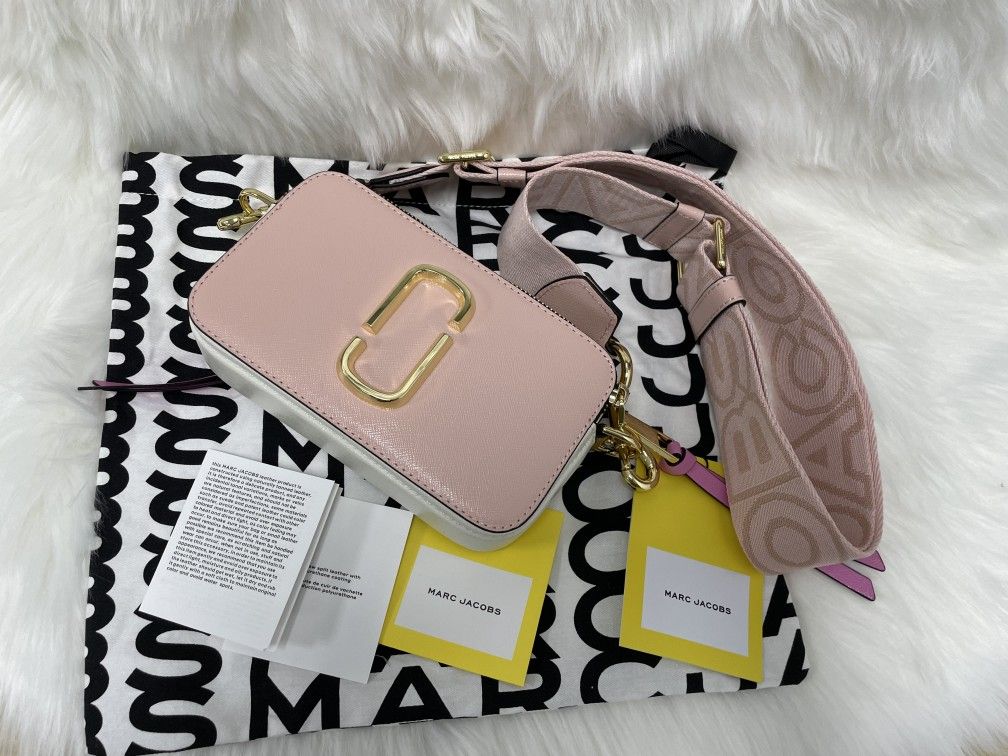 Marc Jacobs The Snapshot Crossbody Bag Rose Multi