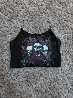 affliction type shirt/top