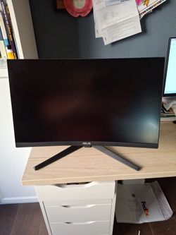 ASUS curve monitor 24 inch