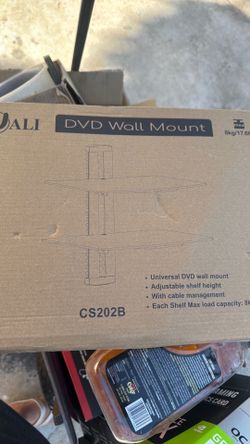 DVD wall mount