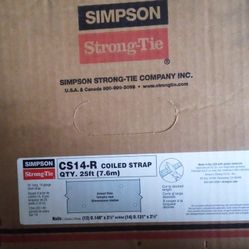 Cs14-R Coiled Strap 25ft