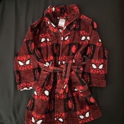 Boys Spider-Man Robe Size 6
