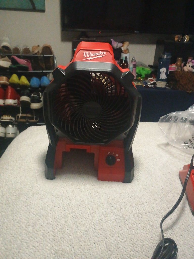 Brand New Milwaukee Fan Only