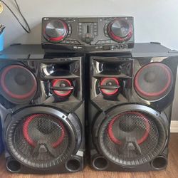 LG XBoom Stereo System 