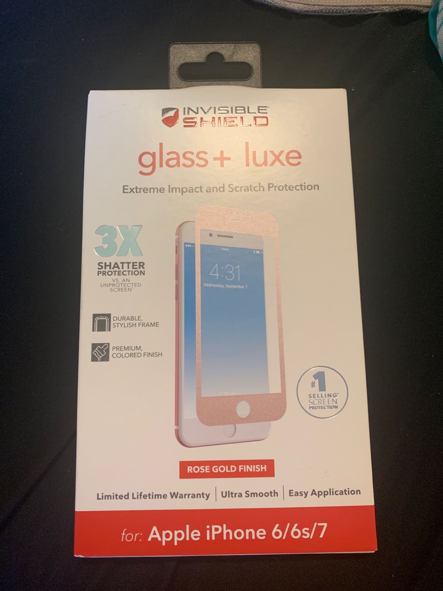 Zagg iPhone 6/6s/7 Glass Screen Protector