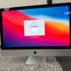 Apple iMac 27” 5K (Late 2014) – 3.5GHz i5, 8GB RAM, 1TB Fusion – Clean
